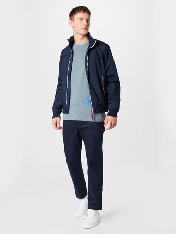 INDICODE JEANS Prehodna jakna 'Ivano' | modra barva