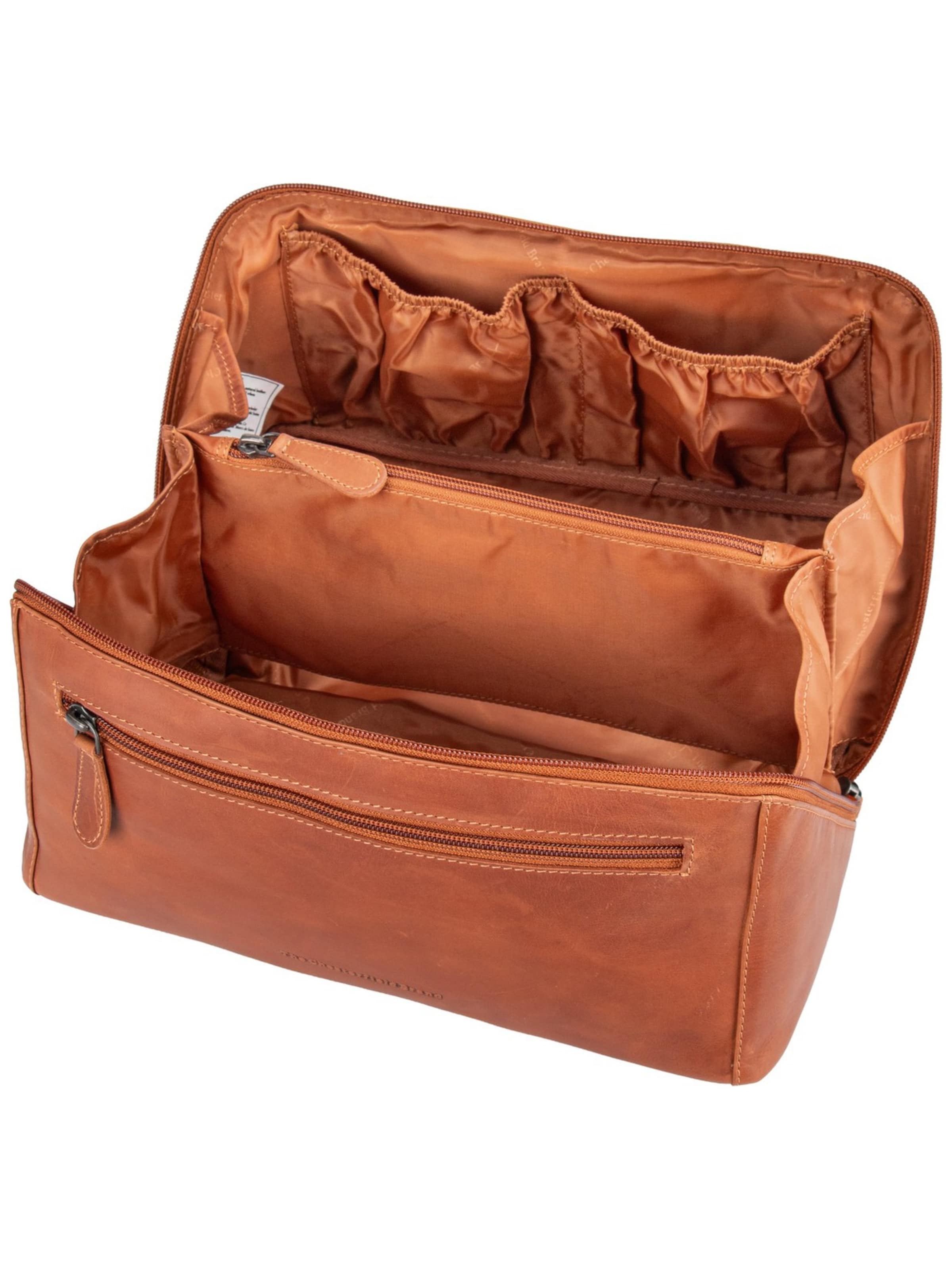 The Chesterfield Brand Kulturbeutel 'Trevia' in Braun