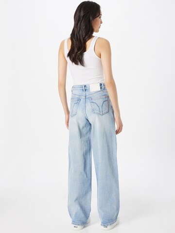 Wide leg Jeans de la Miss Sixty pe albastru