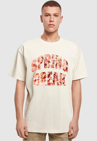 T-Shirt 'Spring Break 1' Merchcode en beige : devant
