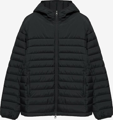 Pull&Bear Välikausitakki värissä musta: etupuoli