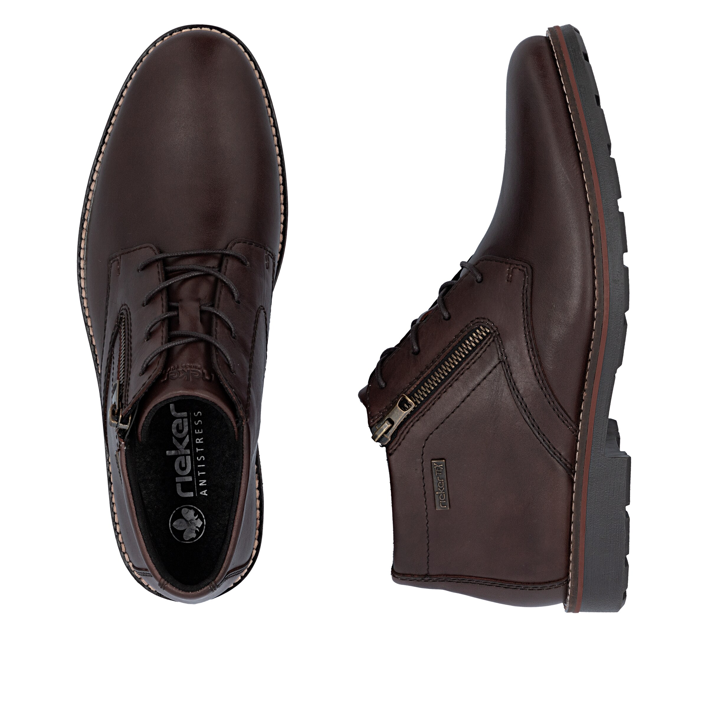 Chaussure à lacets '15324' Rieker en marron