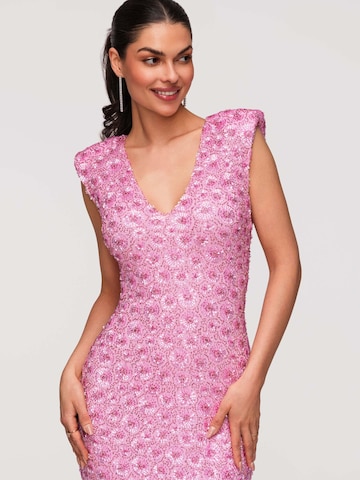 Ombre Abendkleid‌‌‌‌‌ in Pink