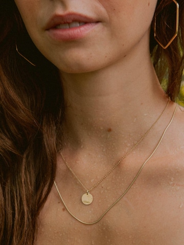 modabilé Necklace 'CIRCLE' in Yellow