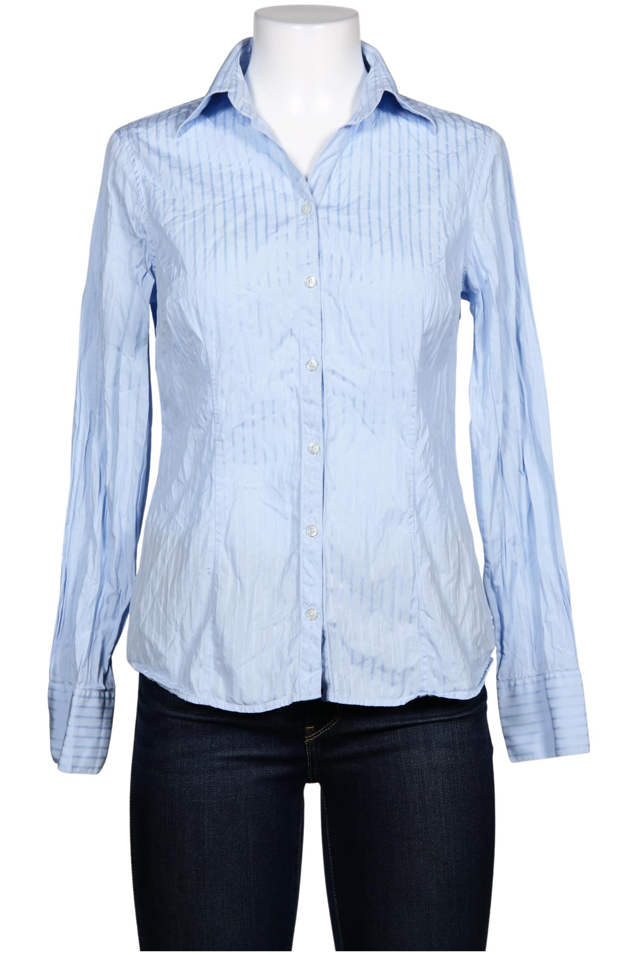Massimo Dutti Bluse XL in Blau: Vorderseite
