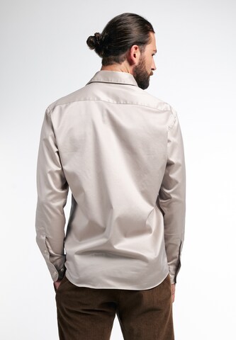 ETERNA Regular fit Zakelijk overhemd in Beige