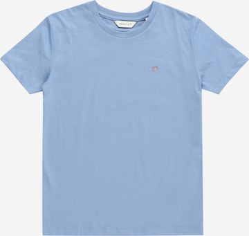 T-Shirt GANT en bleu : devant