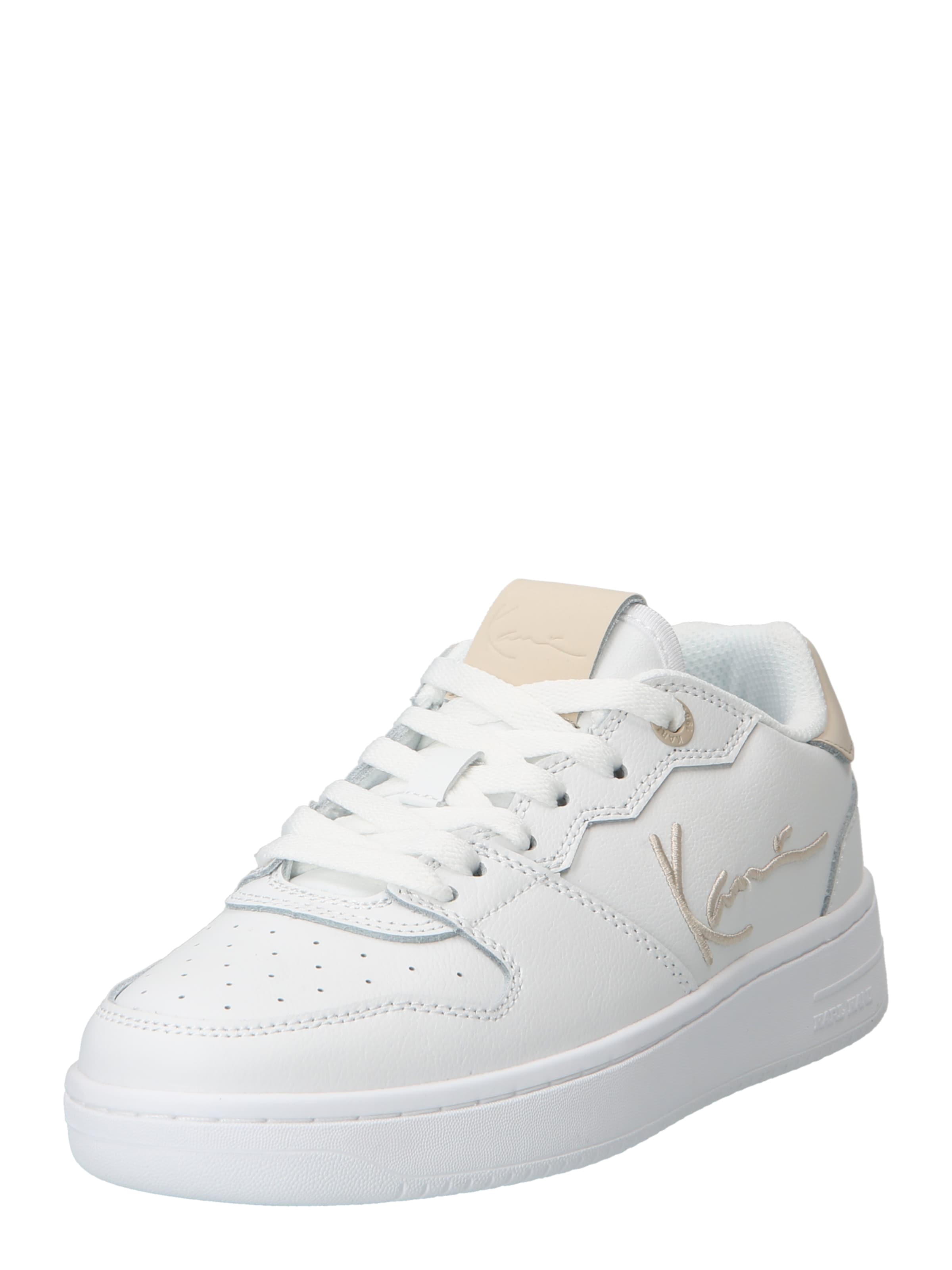 Sneaker bassa di Karl Kani in bianco: frontale
