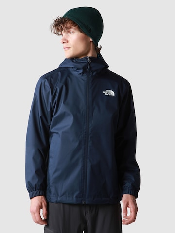 THE NORTH FACE Klasický střih Funkční bunda 'Quest' – modrá: přední strana