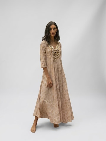 Miss June Dress 'Robe Longue Andrea' in Pink