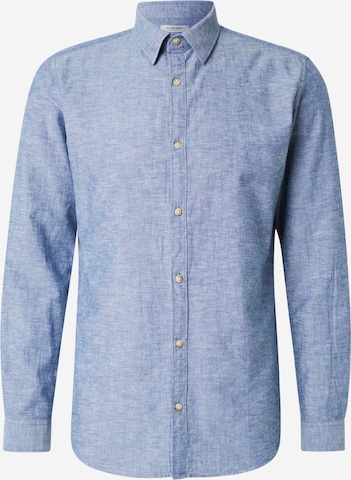 Regular fit Camicia 'JREBMOSS' di JJ Rebel in blu: frontale