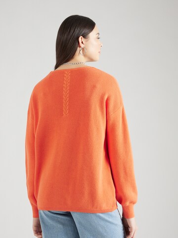 COMMA Pullover i orange