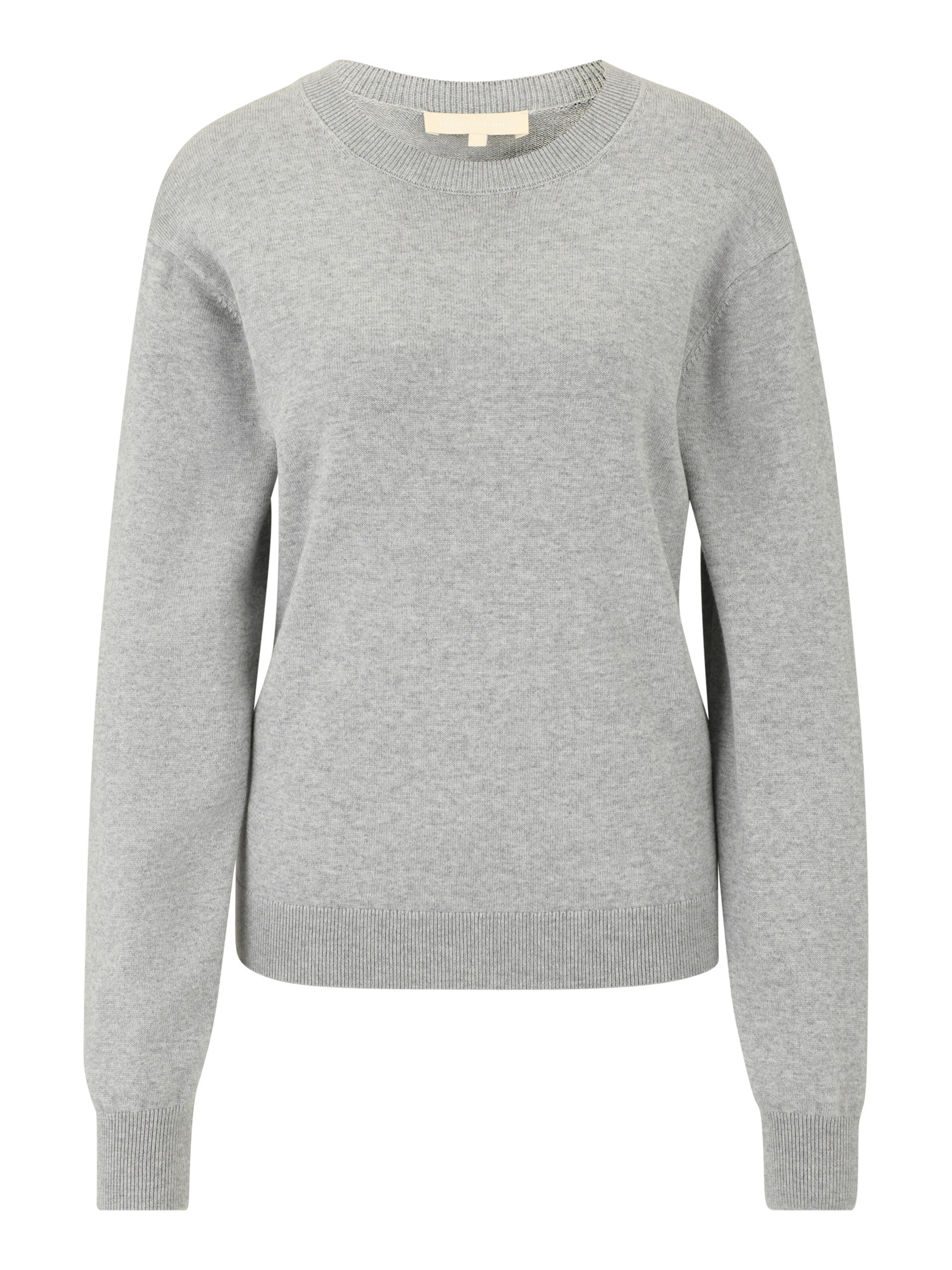 Pull-over Les Lunes en gris : devant