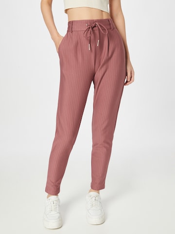 ONLY - Pantalón plisado en rosa: front