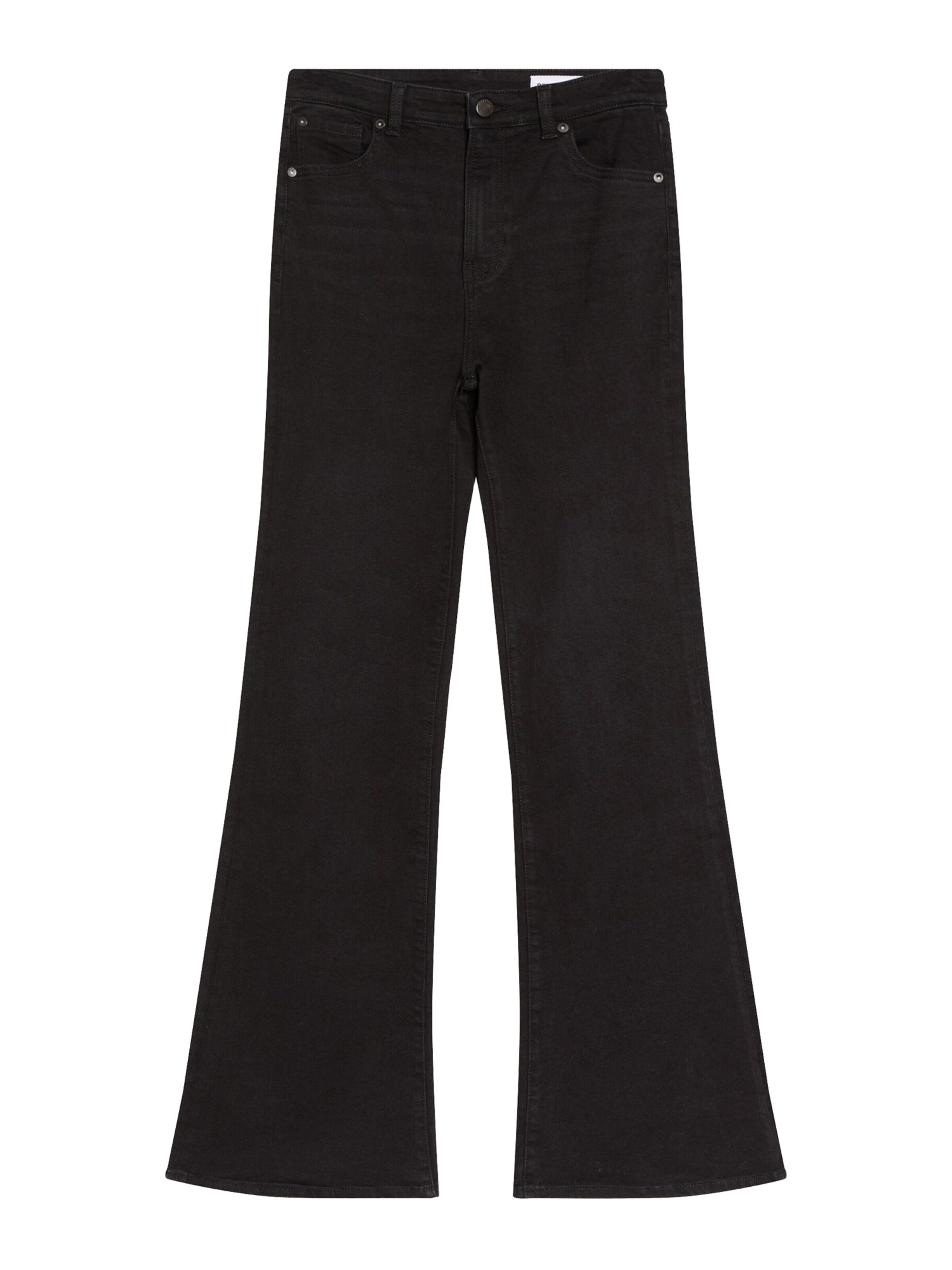 Bershka Farkut värissä musta denim, Tuotenäkymä