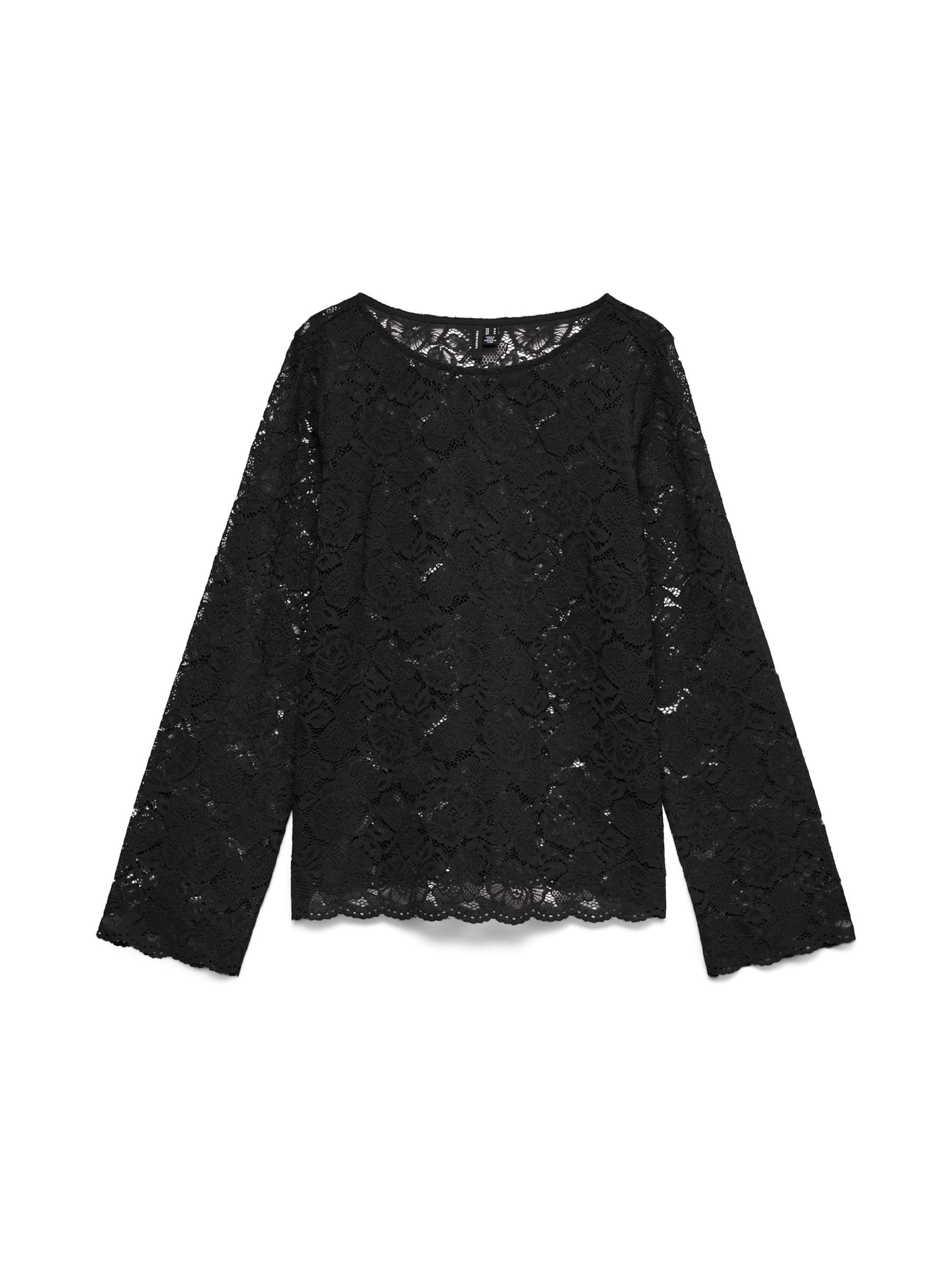 VERO MODA Bluse in XS in schwarz, Produktansicht