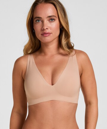Hunkemöller T-shirt Bra in Beige: front