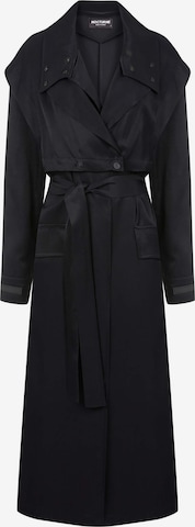 NOCTURNE Between-Seasons Coat in Blue: front