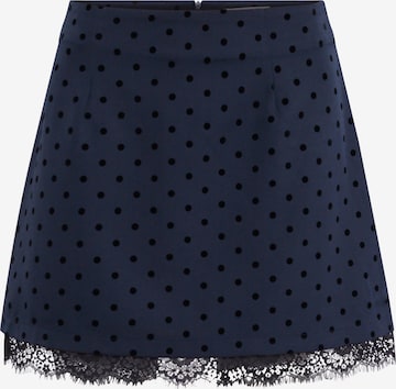SISTERS POINT - Falda 'VEPPA' en azul: frente