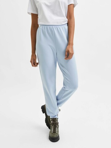 SELECTED FEMME Tapered Pants 'Tenny' in Blue