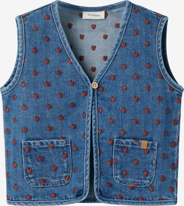 Lil'Atelier Vest in Blue: front