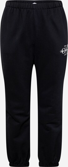 Calvin Klein Jeans Plus Sweathose in schwarz / weiß, Produktansicht