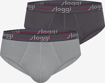 SLOGGI Slip in Grau: Vorderseite
