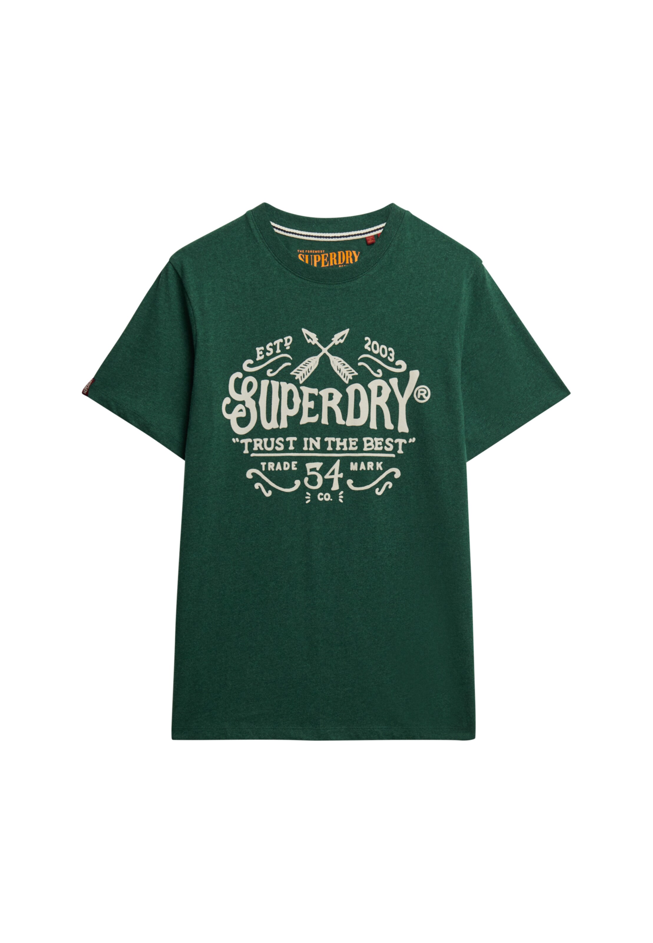 Superdry & Co Shirt in Groen: voorkant