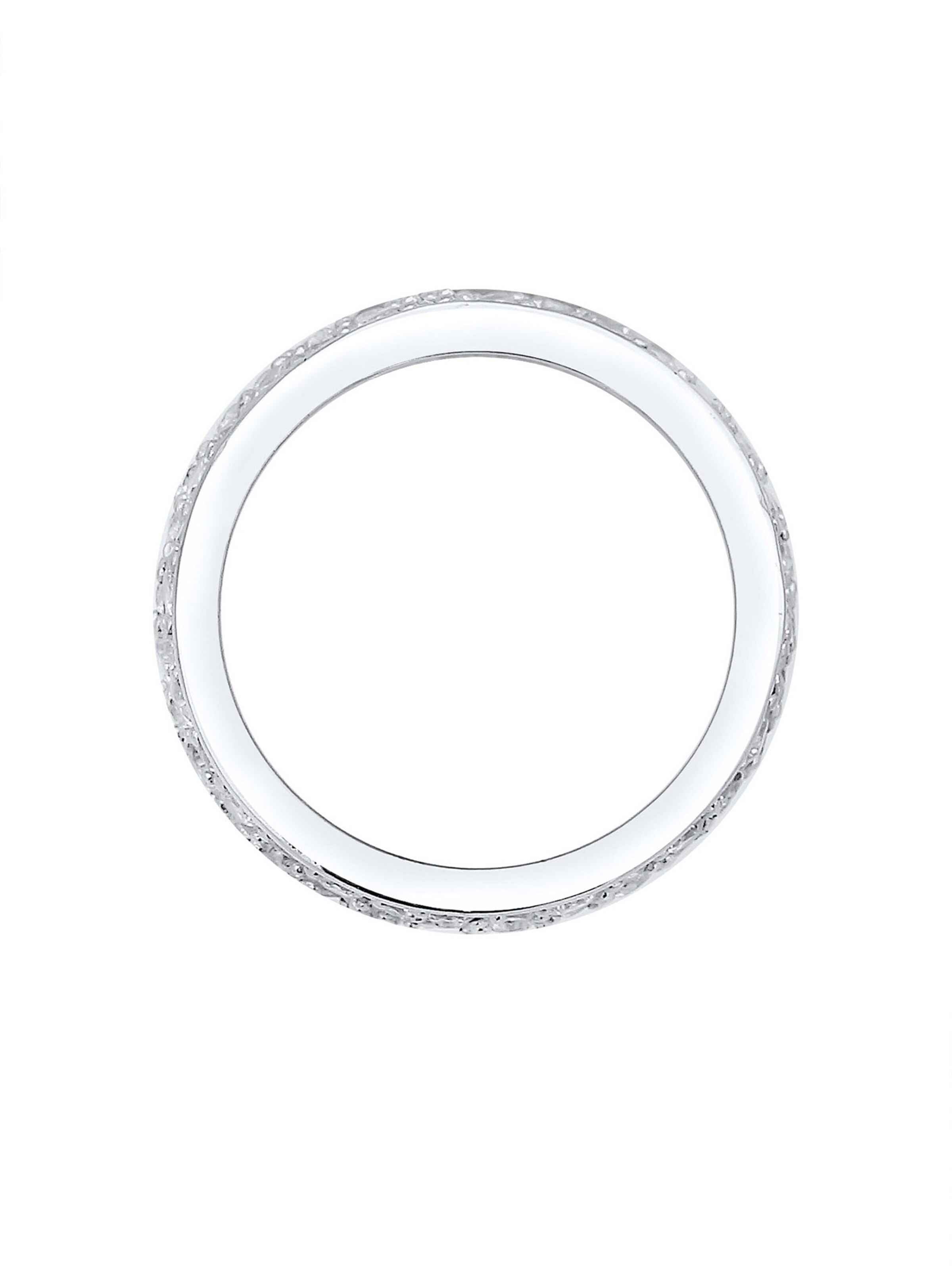 ELLI PREMIUM Ring 'Bandring' in Silver