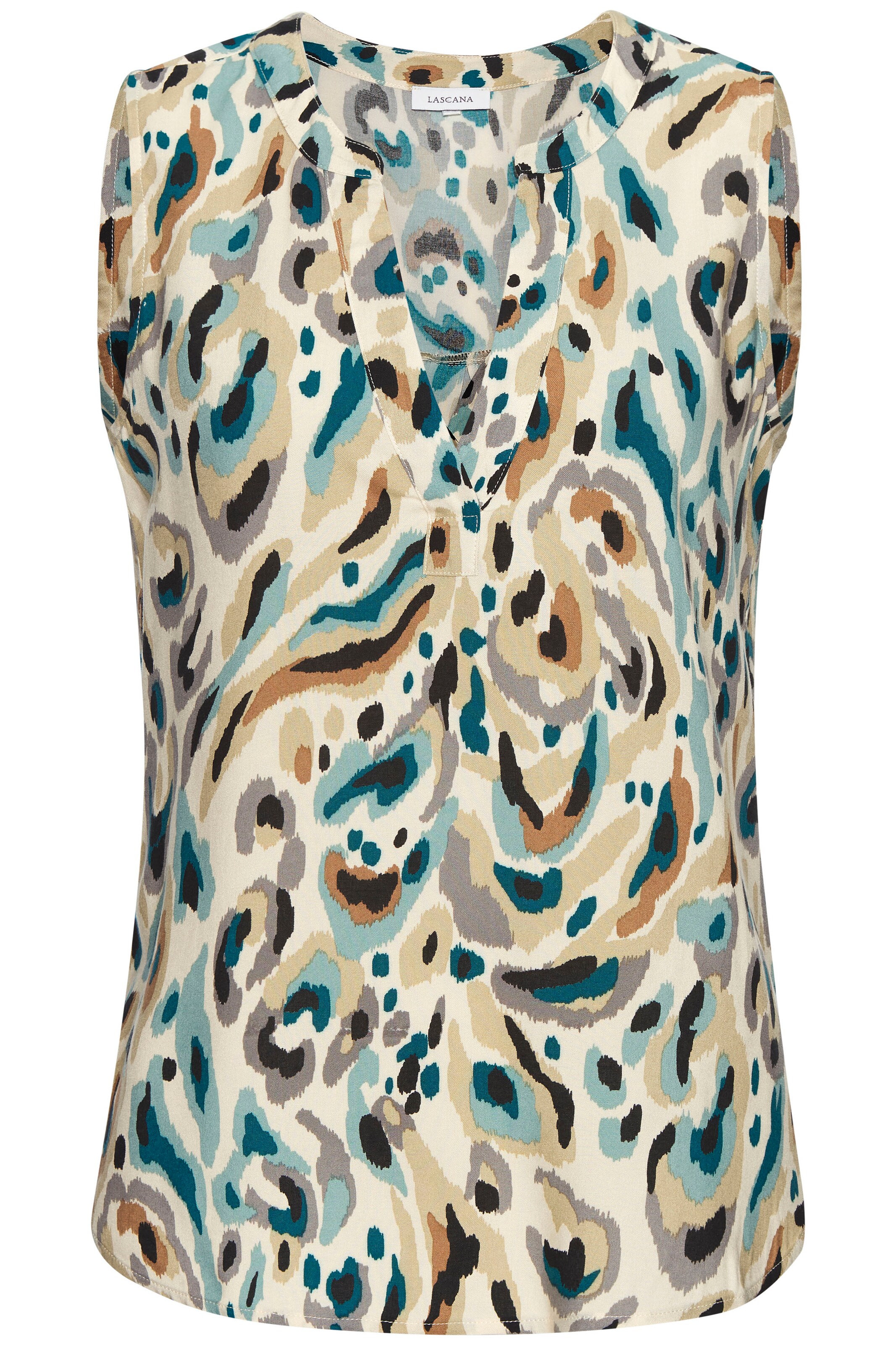 LASCANA Bluse in Beige: Vorderseite