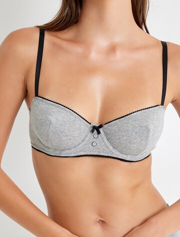 Koton Balconette BH in Grau