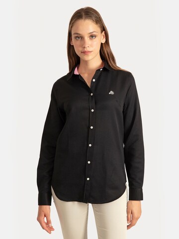 Jacey Quinn Blouse in Black: front