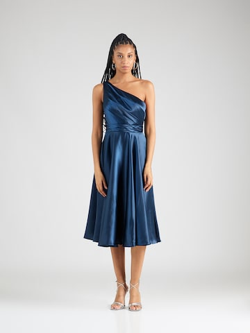 Laona - Vestido de cocktail em azul: frente