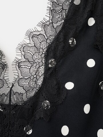 MANGO Mekko 'Silveri' värissä musta