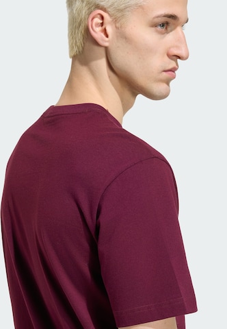 ADIDAS ORIGINALS Shirt 'Trefoil Essentials' in Rood