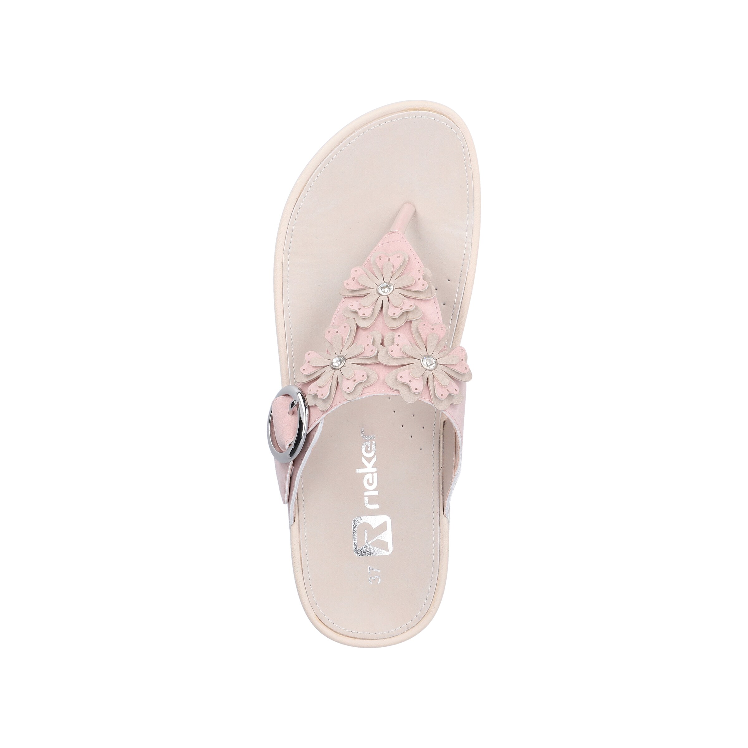 Tongs Rieker en rose