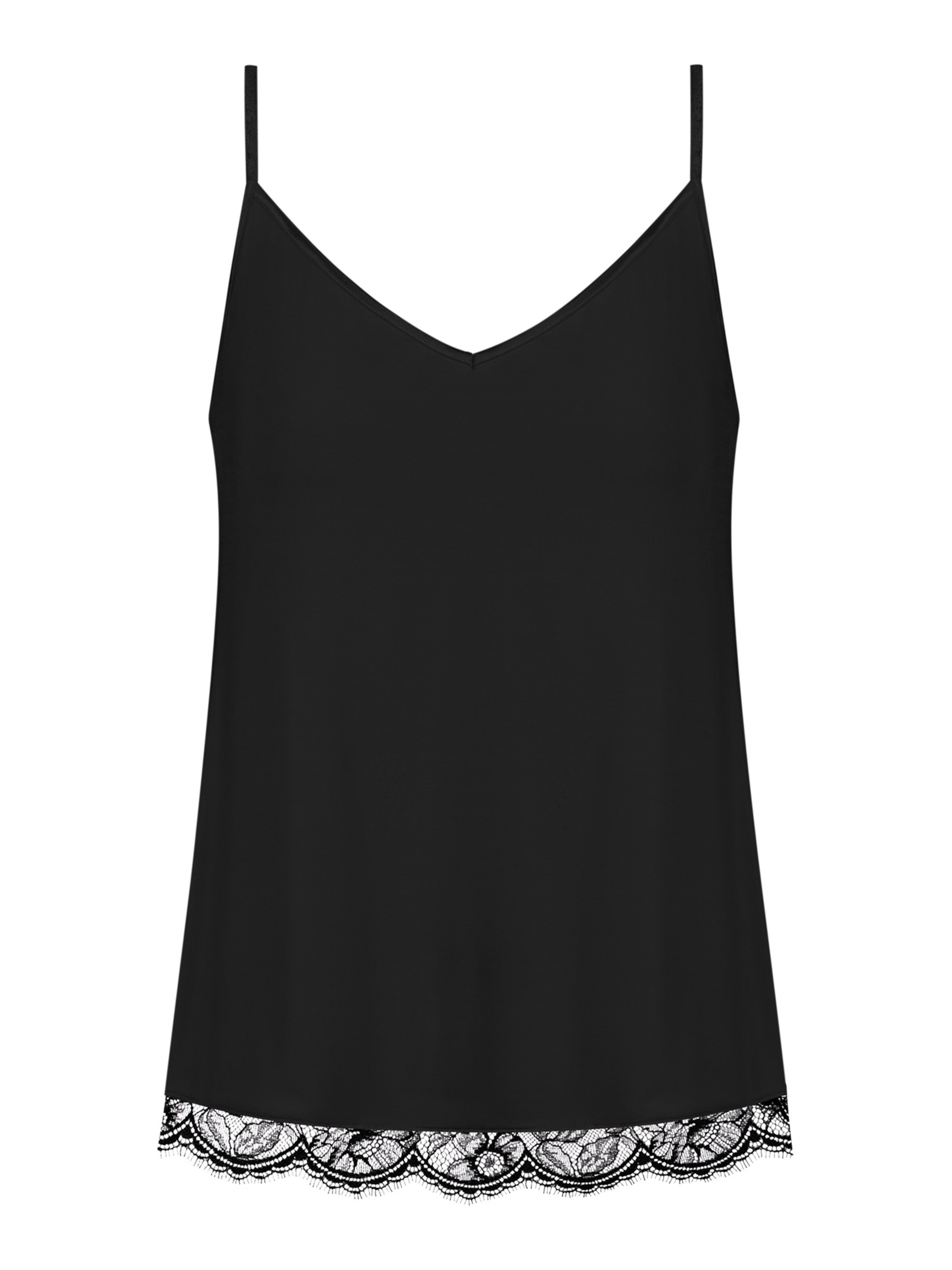 Mey Onderhemd 'Grace' in Zwart: voorkant