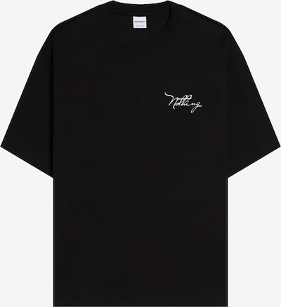 Bershka Majica veličine XS u antracit siva / siva melange / crna / bijela, Pregled proizvoda