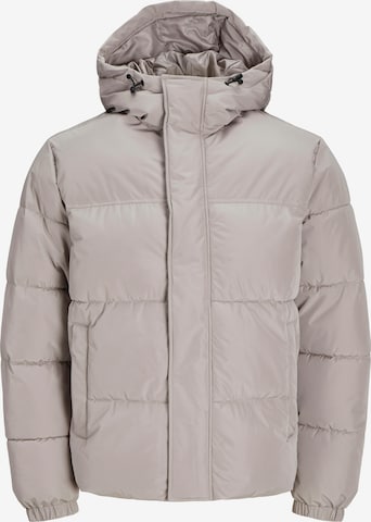 JACK & JONES Winterjas 'JJEBradley' in Grijs: voorkant