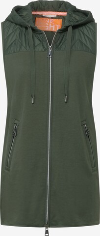 STREET ONE Bodywarmer in Groen: voorkant