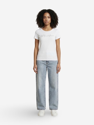 Maglietta di EA7 Emporio Armani in bianco