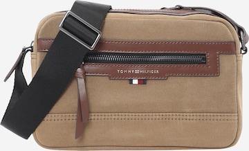 TOMMY HILFIGER Crossbody bag in Brown: front