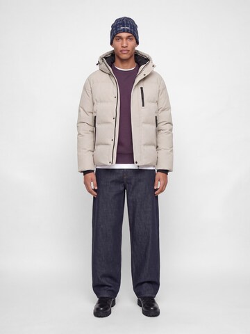 JACK & JONES Зимняя куртка 'JCOTrace' в Серый