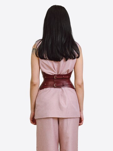 Haute Cuir Belt 'Soreen' in Red
