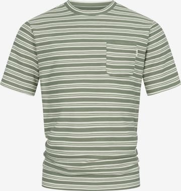 INDICODE JEANS T-shirt ' INDrop ' in Grün: Vorderseite