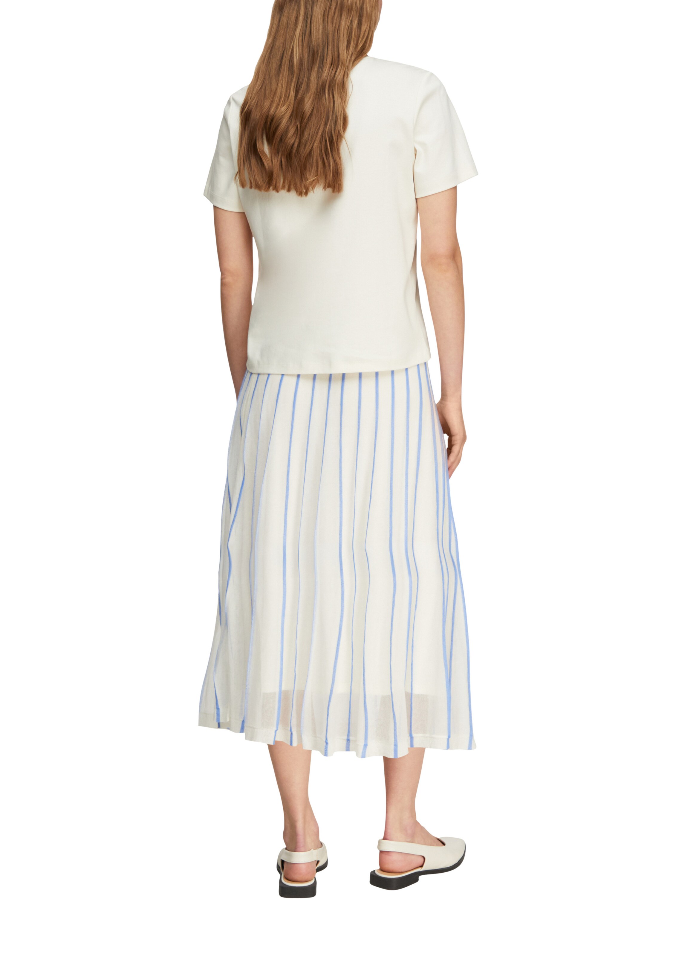 COMMA Skirt in White