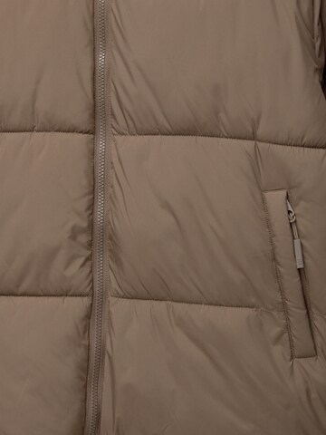 Pull&Bear Vinterjakke i brun