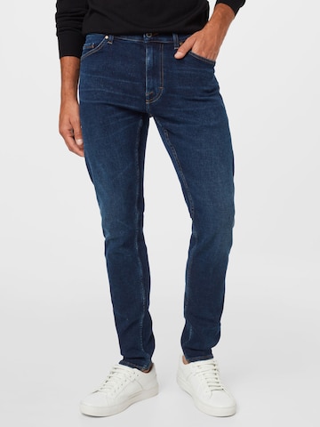 Coupe slim Jean 'EVOLVE' Tiger of Sweden en bleu : devant