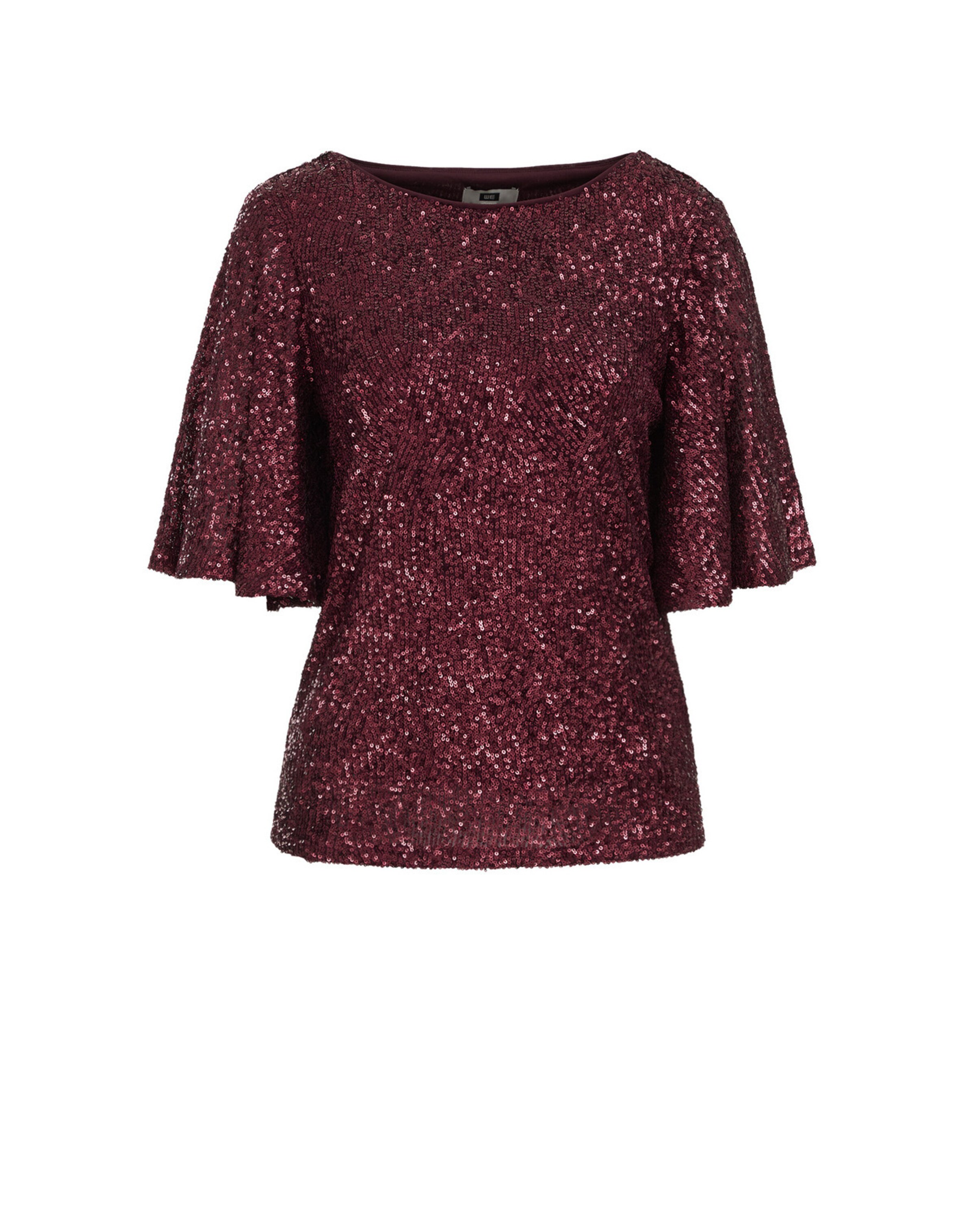 WE Fashion Shirt in Lila: Vorderseite