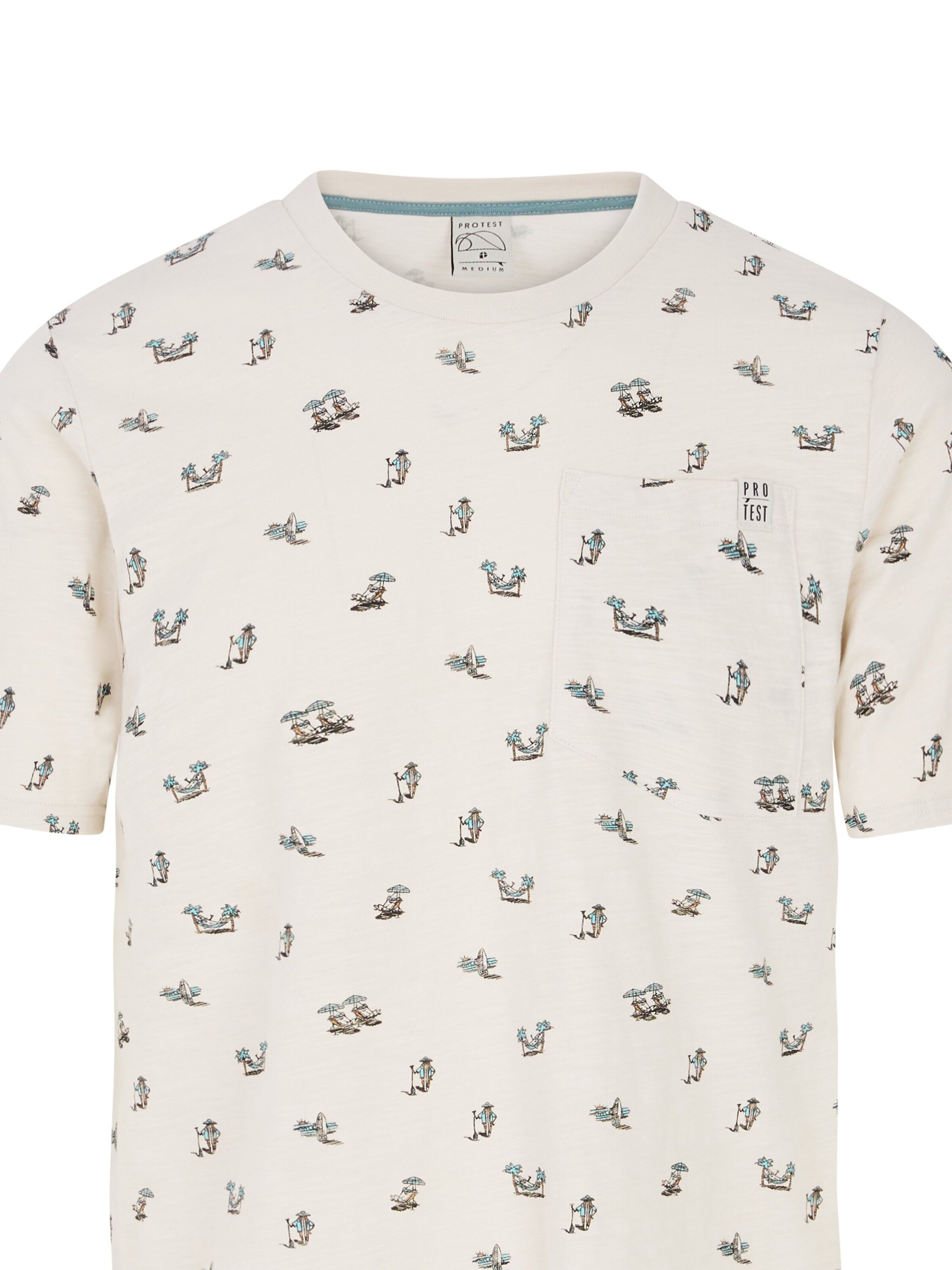 PROTEST Shirt 'PRTElston' in White